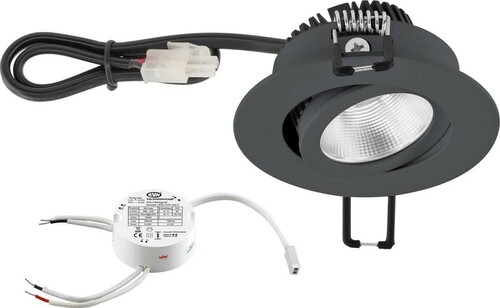 EVN Lichttechnik LED-Deckenleuchte DALI PC20D61602