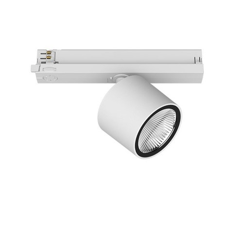 LTS Licht&Leuchten LED-Stromschienenstrahler 2700K ORYO-T 203.927.15 weiß