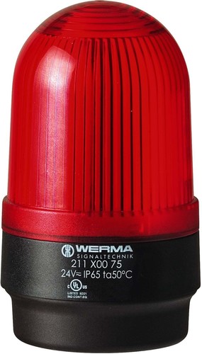 Werma LED Dauerleuchte 24V AC/DC rt 21110075