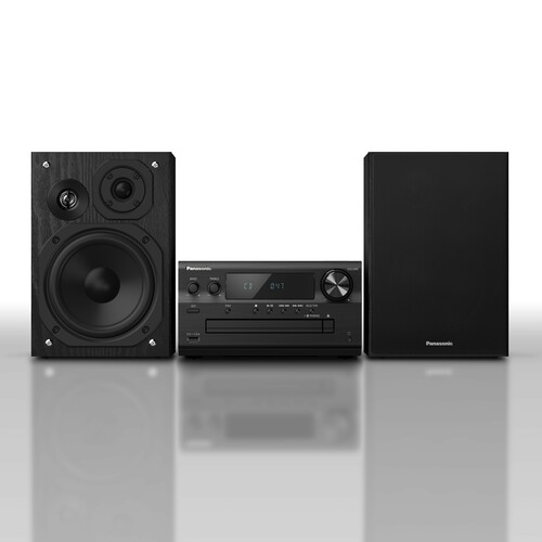 Panasonic Deutsch.CE Micro-HiFi-System DAB+ SCPMX802EK sw