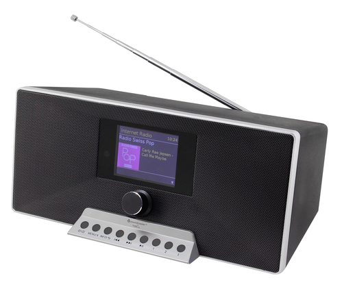 Soundmaster DAB+Hybrid/Internetradio BT,App-steuerbar IR3500SW sw