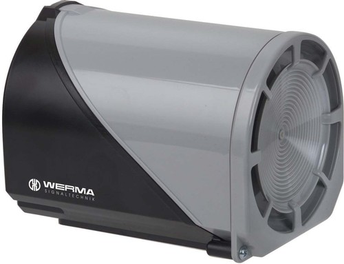 Werma Mehrtonsirene 32 Töne 230V AC sw/gr 14400068