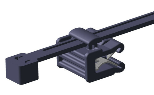 HellermannTyton Befestigungsbinder 150x4,6 mm, 2tlg 156-00017(500)