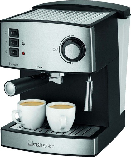 CTC Clatronic Espressoautomat Edelstahl CTC ES 3643 sw-inox