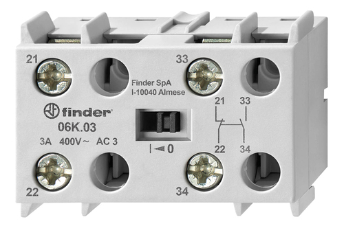 Finder Hilfsschalter-Block für 6K.04 06K.03