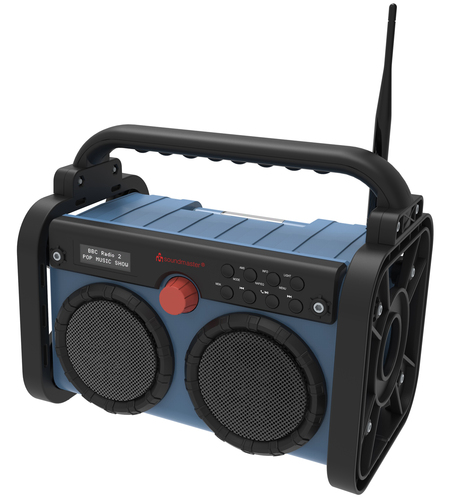 Soundmaster DAB+/UKW Baustellenradio BT DAB85BL bl-sw