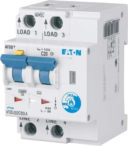 Eaton Brandschutzschalter C, 20 A, Typ A AFDD-20/2/C/003-A