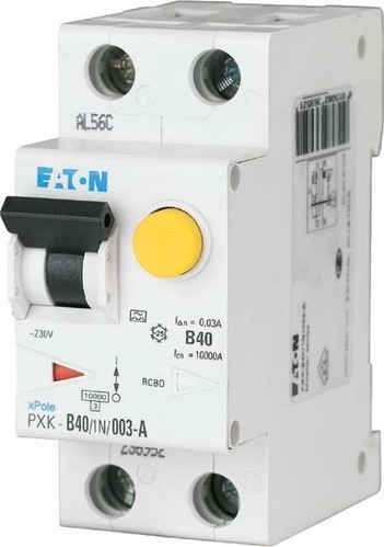 Eaton FI/LS Kombination 40 A, 300 mA, C PXK-C40/1N/03-F