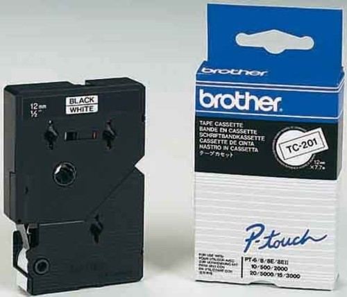 Brother Schriftbandkassette BF.farblos/DF.blau TC-103