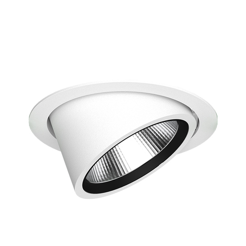 LTS Licht&Leuchten LED-Einbaustrahler 930, DALI, weiß CSA-R502.930WFDALIws