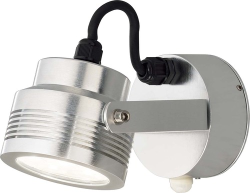 Gnosjö Konstsmide AL LED Wandleuchte massiv-alu m. BW,6xhighPowerLED 7942-310