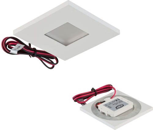 EVN Lichttechnik LED Wandeinbauleuchte 12V 0,6W 6000K LQ 4601 W