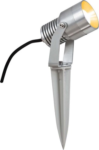 EVN Lichttechnik P-LED COB Spot m.Erdspieß 24VDC 5W 3000K IP67 PC 670502 alu-mt