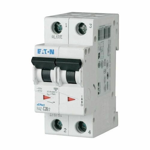 Eaton Leitungsschutzschalter 2p. 1,5A Charakt.: B FAZ-B1,5/2