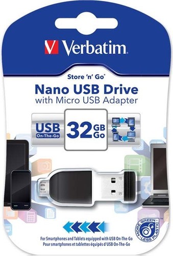 Verbatim Micro USB-Stick 32GB 2.0 VERBATIM 49822