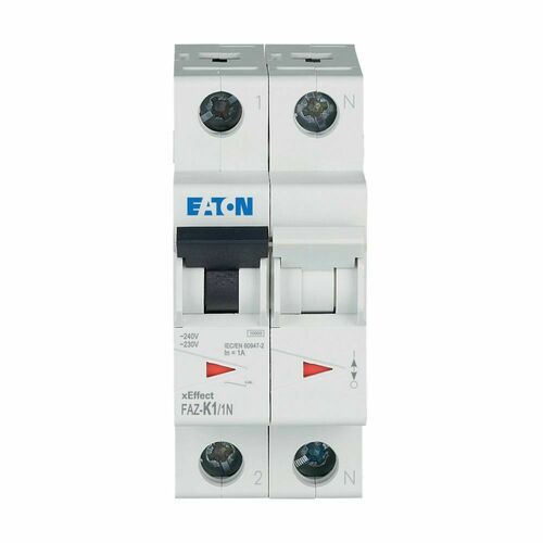 Eaton Leitungsschutzschalter 1p. 1A Charakt.: K FAZ-K1/1N