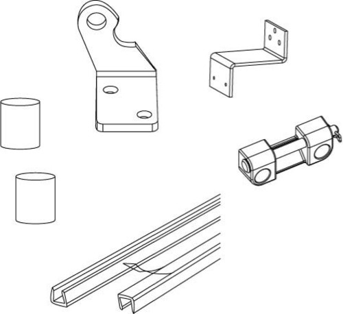 WindowMaster Kettensatz f.Blendrahmenmontage WAZ 101 0101