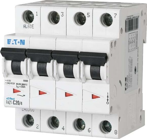 Eaton Leitungsschutzschalter 10A Charakt.: C FAZT-C10/4