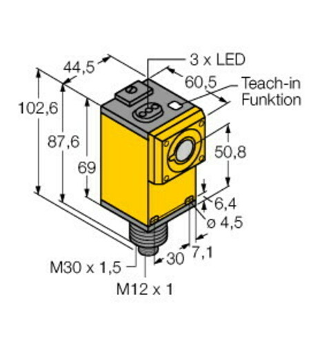 Turck Ultraschallsensor Q45ULIU64ACRQ6