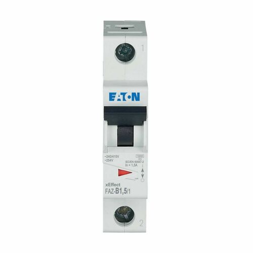 Eaton Leitungsschutzschalter 1p. 1,5A Charakt.: B FAZ-B1,5/1#278521