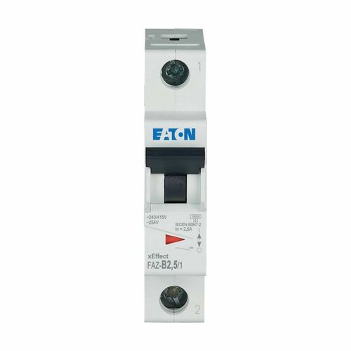 Eaton Leitungsschutzschalter 1p. 2,5A Charakt.: B FAZ-B2,5/1#278524