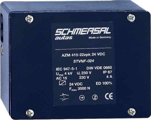 Schmersal Sicherheitsverriegelung 24V AC/DC AZM 415-22ZPK-M20