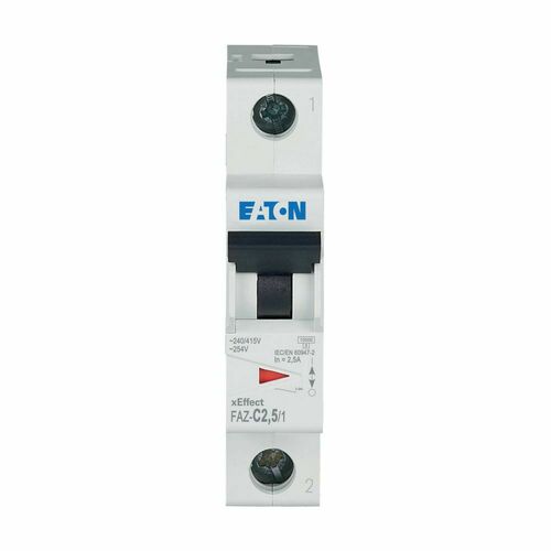 Eaton Leitungsschutzschalter 1p. 2,5A Charakt.: C FAZ-C2,5/1#278550