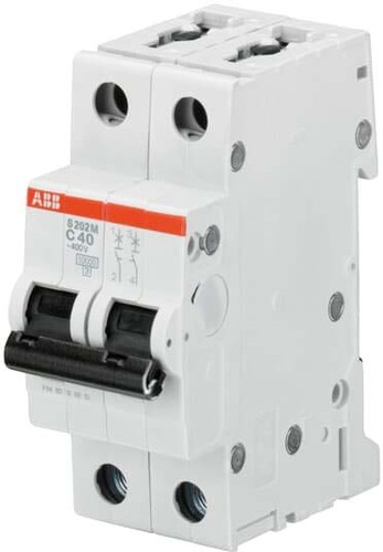 ABB Stotz S&J Sicherungsautomat 10kA 10A D 2p S202M-D10