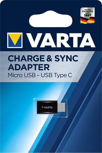 Varta Cons.Varta Charge + Sync Adapter Micro USB/USB Type C 57945