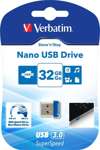 Verbatim USB-Stick 32GB 3.0 Nano Drive VERBATIM 98710