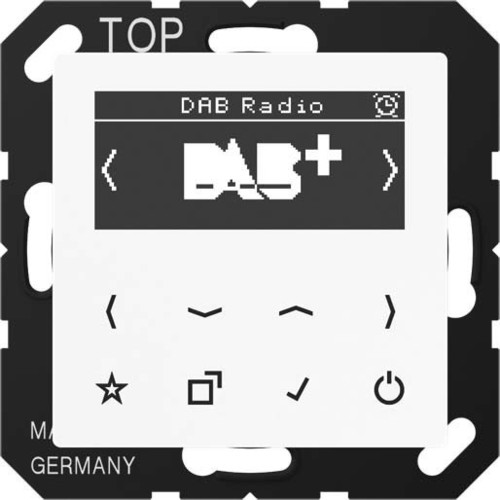 Jung Smart DAB+ Digitalradio UKW,DAB+ DAB A WW