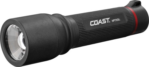 Hückmann Coast LED Taschenlampe SlideFocus+Batterien HP7XDL