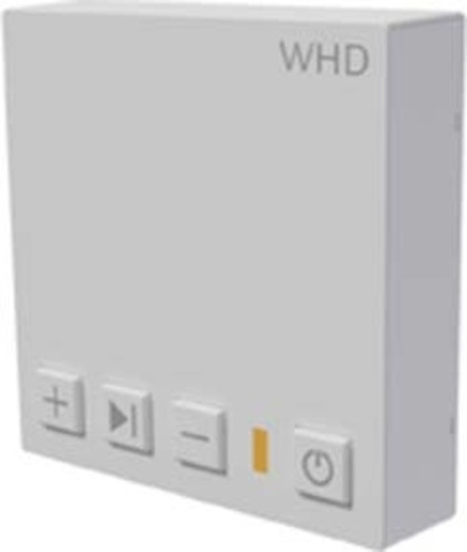 WHD WLAN-Audioempfänger 2x1,3W,f.55x55mm WR55 weiß