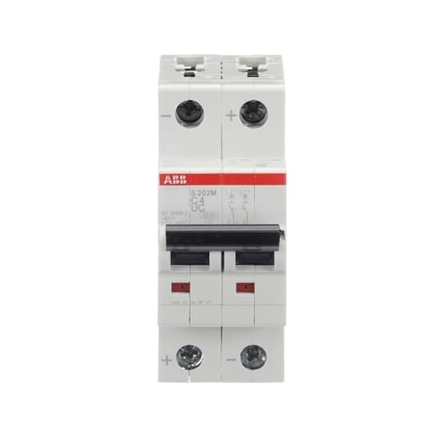 ABB Stotz S&J Sicherungsautomat C-Char. 10 kA, 4 A, 2P S202M-C4UC