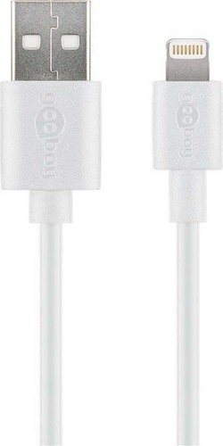 Goobay USB-Daten-/Ladekabel Apple f.iPod/iPhone..1m,ws 54600