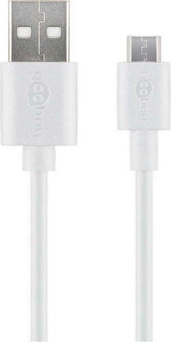 Goobay Micro-USB 2.0 Ladekabel Android,1m,ws 43837