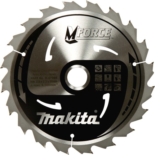 Makita Sägeblatt M-Force 235x30x24Z B-32063