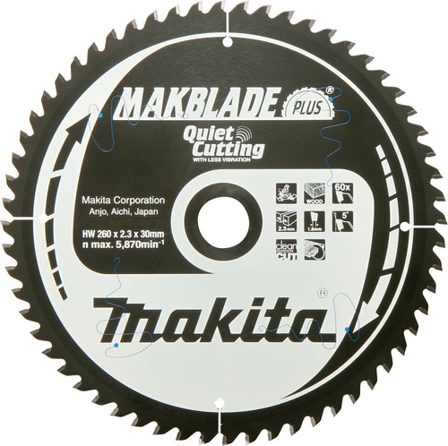 Makita Sägeblatt Makblade+ 190x20x24Z B-32437