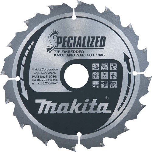 Makita Sägeblatt Specialized 165x20x24Z B-33093