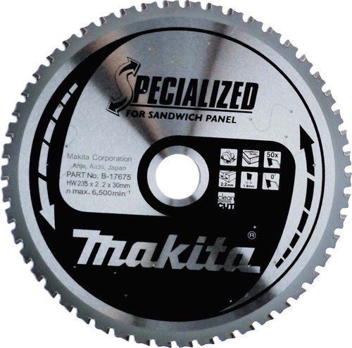 Makita Sägeblatt Specialized 235x30x50Z B-33582