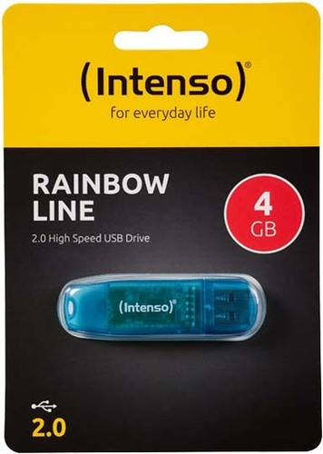 Intenso USB 2.0 Stick 4GB Rainbow Line INTENSO 3502450