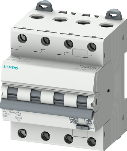 Siemens Dig.Industr. FI/LS-Schalter 6 kA, 4PTyp A, 30 mA 5SU1346-7FP13