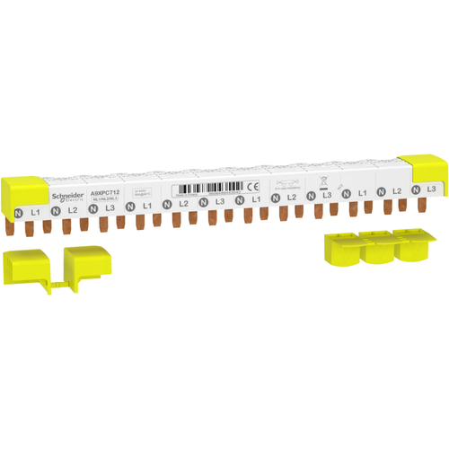 Schneider Electric Phasenschiene Stift 3P+N 9mm 80A A9XPC712