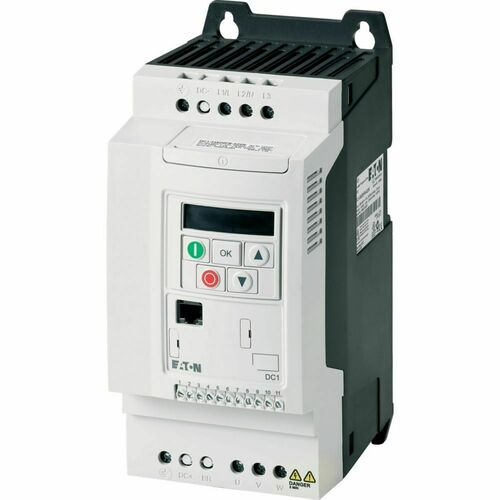 Eaton Frequenzumrichter 3phasig 400V 9.5A 4kW AC DC1-349D5NB-A20CE1