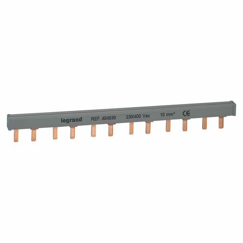 Legrand (BT) Stiftkammschiene 12 TE, 10 mm² 404938