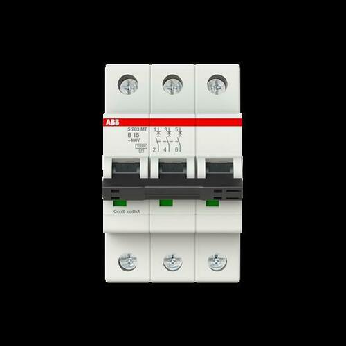 ABB Stotz S&J Sicherungsautomat B-Char. 10kA, 15A, 3P S203MT-B15