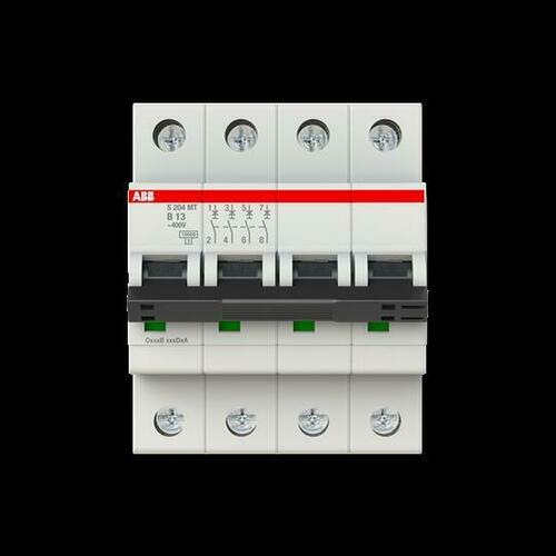 ABB Stotz S&J Sicherungsautomat B-Char. 10kA, 13A, 4P S204MT-B13