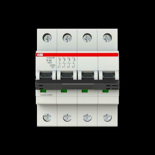 ABB Stotz S&J Sicherungsautomat B-Char. 10kA, 60A, 4P S204MT-B60