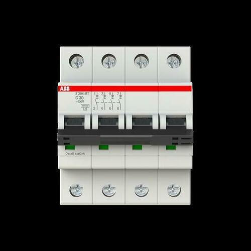 ABB Stotz S&J Sicherungsautomat C-Char. 10kA, 30A, 4P S204MT-C30