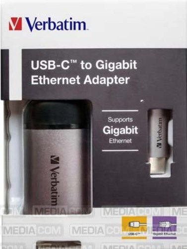 Verbatim USB-C Hub 1xGigabitEthernet VERBATIM 49146